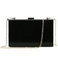 thumbnail image 1 of Trayknick Crossbody Bag Transparent Square Solid Storage Acrylic Multipurpose Messenger Bag for Outdoor Black, 1 of 13