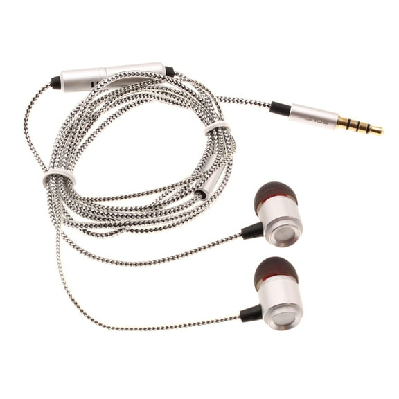 Hi-Fi Sound Wired Earphones for OnePlus Nord N300 5G/N20 5G Phones - Headphones Handsfree Mic Headset Metal Earbuds In-ear Earpieces Compatible With OnePlus Nord N300 5G/N20 5G