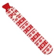 thumbnail image 2 of Bolsa de agua caliente Calentador de manos largo de goma con funda extraíble Bolsa de agua caliente para estudiantes, Copo de nieve rojo Kearding HA002623-02, 2 of 6