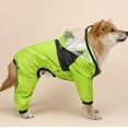thumbnail image 2 of Suministros Para Mascotas, Impermeable Para Perros, Chaqueta Impermeable Para Mascotas, Impermeable Para Perros, Chaqueta Impermeable Para Mascotas Con Sombrero Transparente, ANGGREK Pet Dog Raincoat, 2 of 8