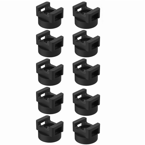 Magnetic Zip Tie Mount - 25 lb Pull, 360-Degree Waterproof, Rustproof, for Marine, Auto, Home and Wiring