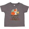 thumbnail image 3 of Inktastic October Favorite Color is Fall Girls Toddler T-Shirt, 3 of 5