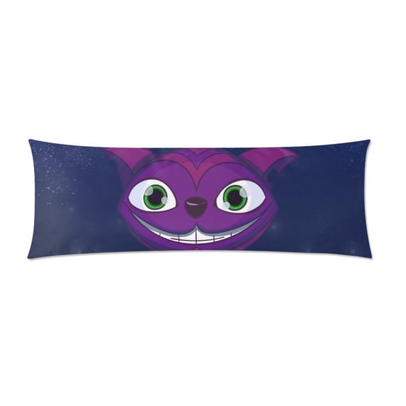 MKHERT Cat Big Smiley Face Body Pillowcase Pillow Protector Cushion Cover 20x60 inch