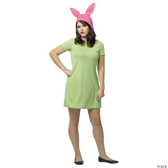 Bob's Burgers: Louise Women's Halloween Fancy-Dress Costume for Adult, One Size