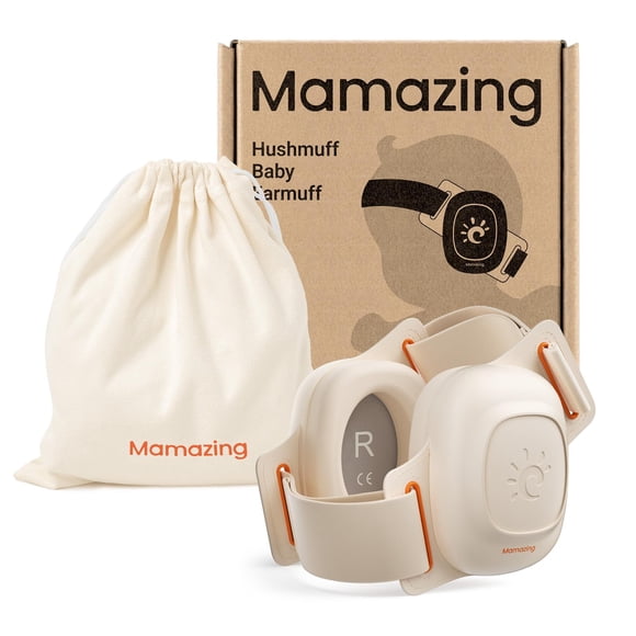 Orejeras para bebé MAMAZING con cancelación de ruido de 25 dB, ajustables