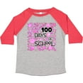 thumbnail image 3 of Inktastic 100 Days of School Stars in Pink Boys or Girls Toddler T-Shirt, 3 of 5