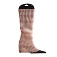 thumbnail image 6 of Yokua 80s 90s Women Girls Knit Skating Leg Warmers Multicolored Striped Long Socks, 6 of 21