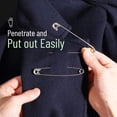 thumbnail image 5 of Mr. Pen- Safety Pins, 4 Inch, 50 Pack, Oversize Safety Pin, Large Safety Pins for Clothes, 5 of 7