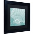 thumbnail image 2 of Trademark Fine Art "Aqua Treasure III" Canvas Art by Daphne Brissonnet, Black Matte, Black Frame, 2 of 4