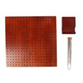 thumbnail image 2 of Knitting Blocking Mat,  Polished Lacquered Finish Crochet Blocking Board 9.3x9.3inch Stable Base  for Knitting Crochet Projects, 2 of 8