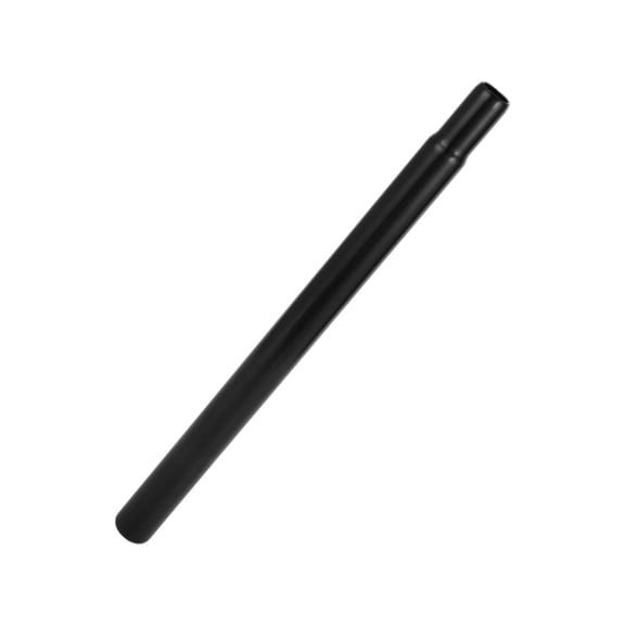 Unique Bargains Bike Seat Posts 25.4x350mm Durable Universal Saddle Post Seat Tube Black Steel