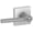 Chrome, variant on Schlage J40BRW619COL Broadway Privacy Door Lever Set - Nickel