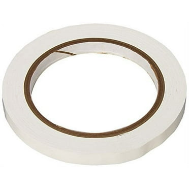 Tapecase Bag Sealing Tape,White,3/8 in W,72 yd L TC414