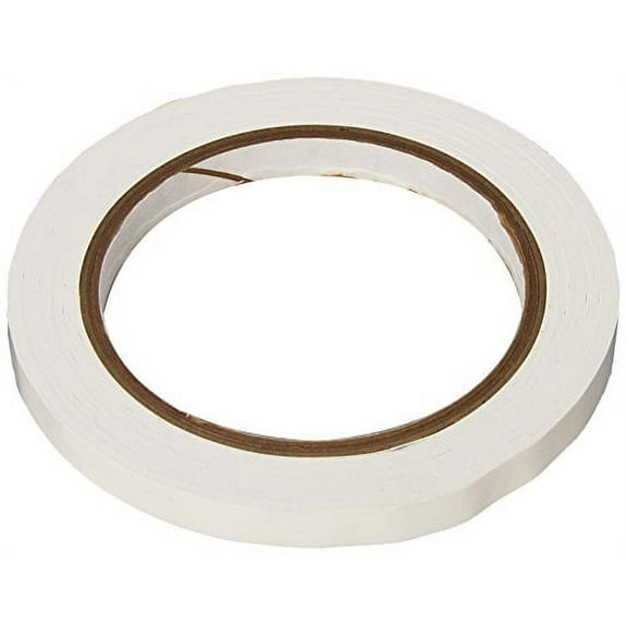 Tapecase Bag Sealing Tape,UPVC,White,3/8In x 72Yd TC414