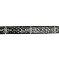 thumbnail image 2 of CTM®  Fleur de Lis Studded Rhinestone Belt (Women's), 2 of 3