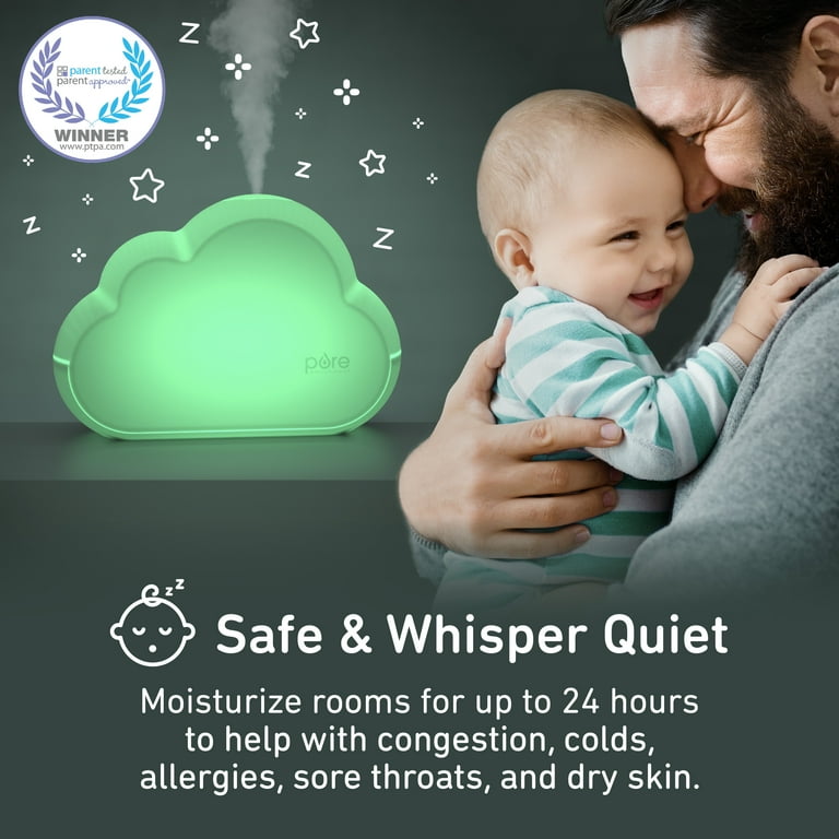 PureBaby® Cloud Ultrasonic Cool Mist Humidifier for Infant's PureBaby® Cloud Ultrasonic Cool Mist Humidifier for Infant's