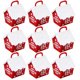 thumbnail image 1 of GAXIRE 20 cajas de dulces navideñas creativas con diseño de la pequeña casa roja., 1 of 4