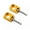 Gold, variant on Aluminum Chain Adjuster For Electric Bike Motorcycles Rear Axles Blocks Aluminum Rear Wheel Axles Hub Spacers