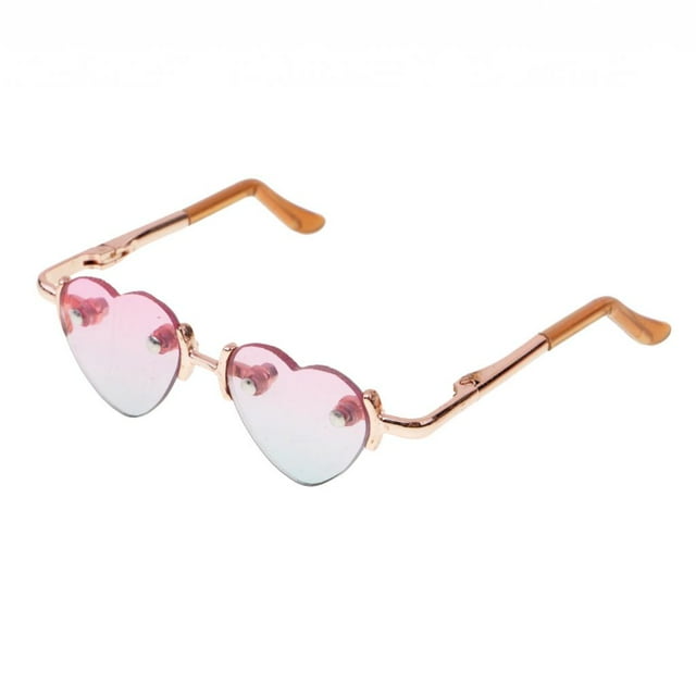 Gafas con Forma de Y Patas Doradas para Accesorio 1/3
