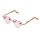 thumbnail image 1 of Moda Pierna Dorada Sin Marco Gafas Anteojos para, 1 of 6