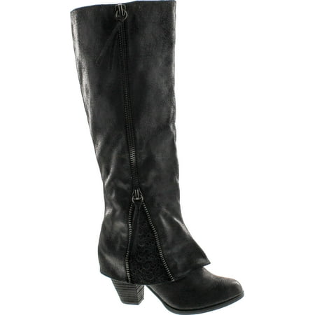 

Not Rated Women s Sassy Classy Winter Boots Black 9