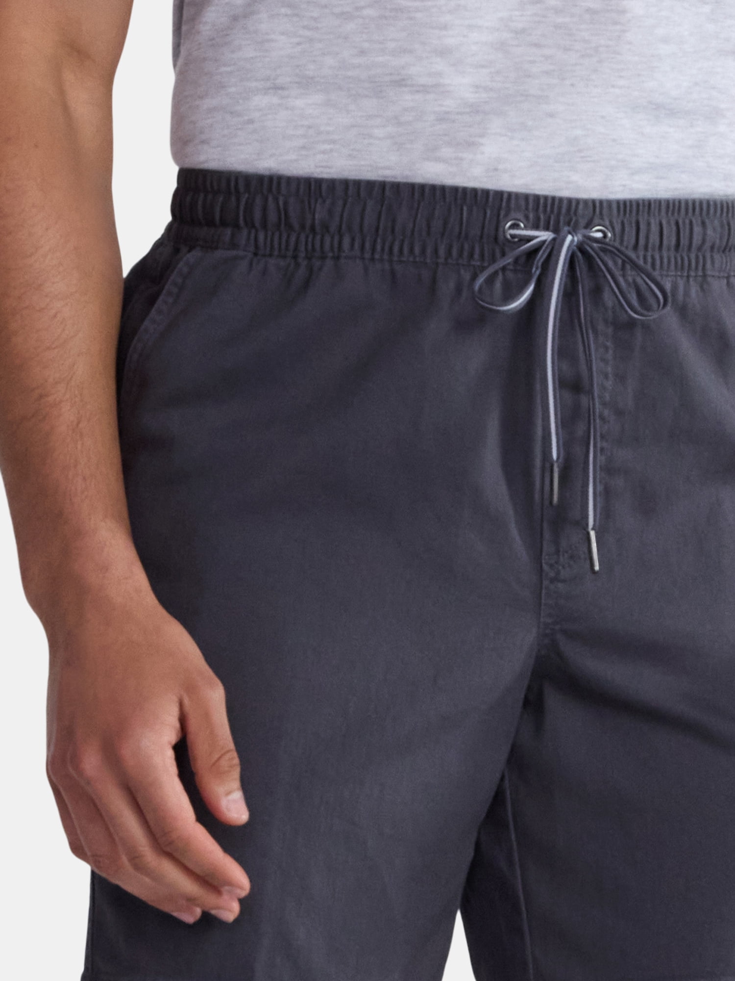 George Men's and Big Men's Pull On Shorts, 8" Inseam, Sizes S-3XL