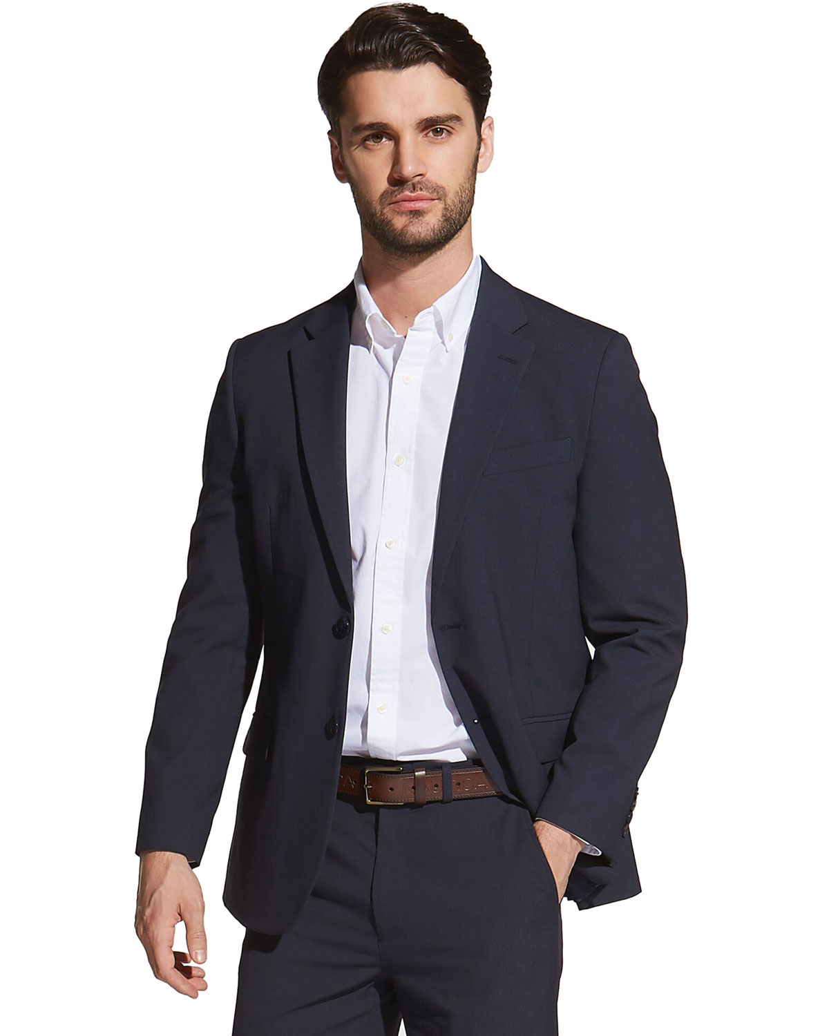 Nautica Mens Ventura Stripe Suit 