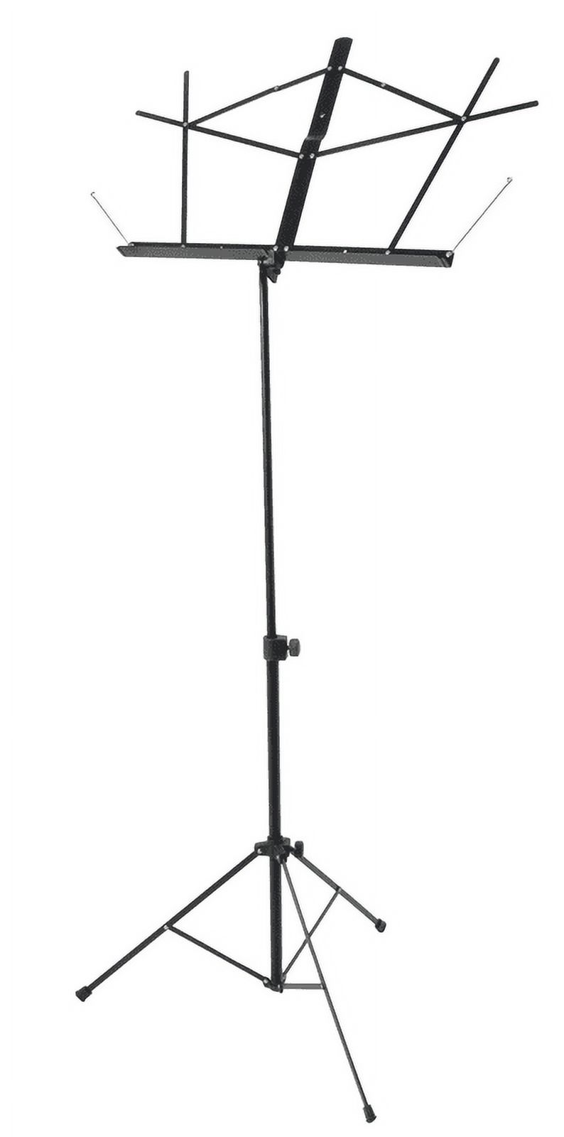 On-Stage SM7122BB Compact Sheet Music Stand (Black, with Bag) - image 2 of 2