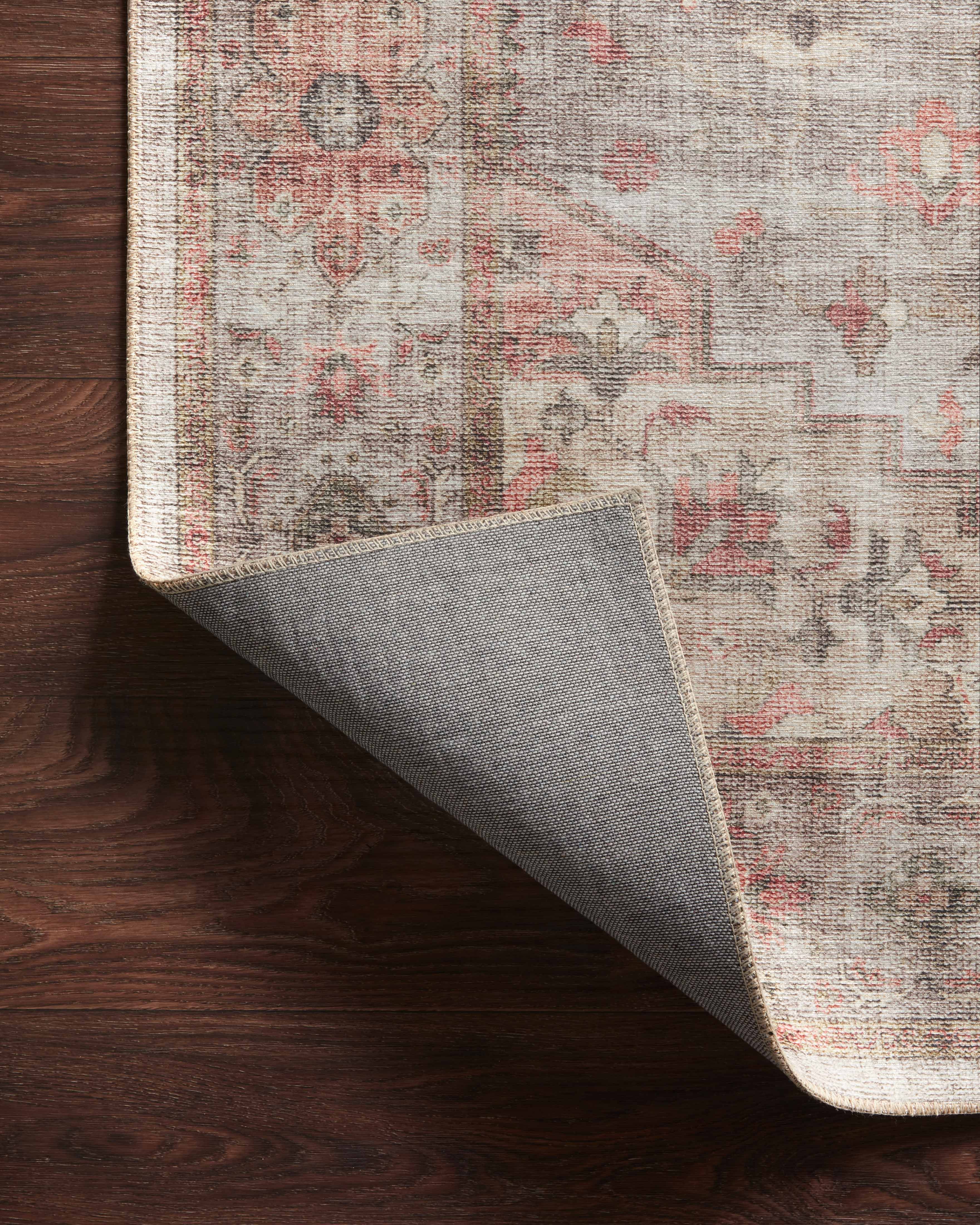 Loloi Heidi Collection HEI-02 Dove / Spice, Oriental Area Rug 2'-6" x 9'-6"
