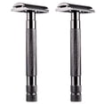 thumbnail image 1 of 2X Safety Double Edge Razor for Men Barber Straight Razor Holder Men's Shaving Face Razor Blades Shaving Machine, 1 of 6