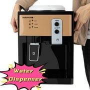 TFCFL Electric Water Drinking Fountain Hot and Cold Water Cooler Dispenser with Power Cord Black 110V