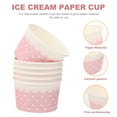 thumbnail image 5 of Frcolor 50pcs Dessert Packaging Bowls Disposable Yogurt Bowl Ice Cream Paper Cups, 5 of 10