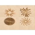 thumbnail image 1 of Ahgly Company Indoor Rectangle Patterned Bronze Brown Area Rugs, 8' x 12', 1 of 6