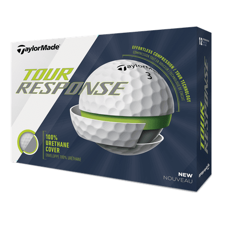 Taylormade Tour Response Golf Ball, 12 Pack