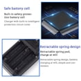 thumbnail image 4 of relayinert Battery Charger USB 3 Slot Portable Rechargeable AA Battery Cell Fast Charging Station Stand, 4 of 6