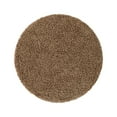 thumbnail image 3 of Unique Loom Solid Shag Collection Area Rug (4' 1" Round Sandy Brown), 3 of 7