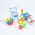 thumbnail image 3 of SPRING PARK 5/6/7Pcs Parrot Bird Toy Combination Set Ring Skateboard Cart Ball Foraging Training Puzzle Tool, 3 of 7