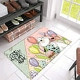 thumbnail image 6 of Easter Bunny Door Mat,Seasonal Spring Easter Farmhouse Holiday Floor Mat for Indoor Outdoor 15.7"x 23.6", 6 of 7