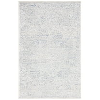 SAFAVIEH Precious Fabiana Geometric Area Rug, Blue/Ivory, 3' x 5'