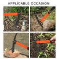 thumbnail image 4 of Giaone Heavy Duty Miniature Pick Mattock with Fiberglass Handle Garden Hand Tool for Gardening, Digging & Camping, Landscaping, 4 of 10