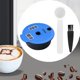 thumbnail image 1 of Cápsula de Café Cápsula de Doble Capa Filtro Fácil Limpieza con Cepillo Juego Cápsula de Café con Cucharas Padfilter Cápsulas Soporte para Máq 180ml Macarena Vaina de cápsulas reutilizables, 1 of 8