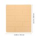 thumbnail image 2 of unbranded 10Ud Stickers De Pared 3D Beige Adhesivos Material Xpe Patrón Para Decorar, 2 of 6