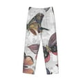 thumbnail image 4 of Balery Men'S Vintage Butterflies Pants,Sleepwear Pants,Pajama Pants,Pj Bottoms Drawstring And Pockets-Small, 4 of 9