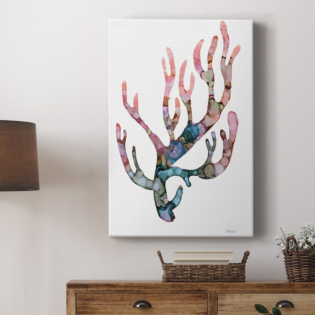 Sea Coral II Premium Gallery Wrapped Canvas - Ready to Hang