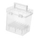 thumbnail image 3 of Estuche organizador de marcadores con asa, contenedor de almacenamiento impermeable. 48 ranuras, 3 of 9