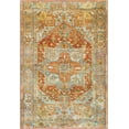 thumbnail image 3 of Mark&Day Washable Rugs, 3x4 Peoria Heights Traditional Burnt Orange Area Rug, Orange Beige Carpet for Living Room, Bedroom or Kitchen (2'7" x 4', Machine Washable), 3 of 10