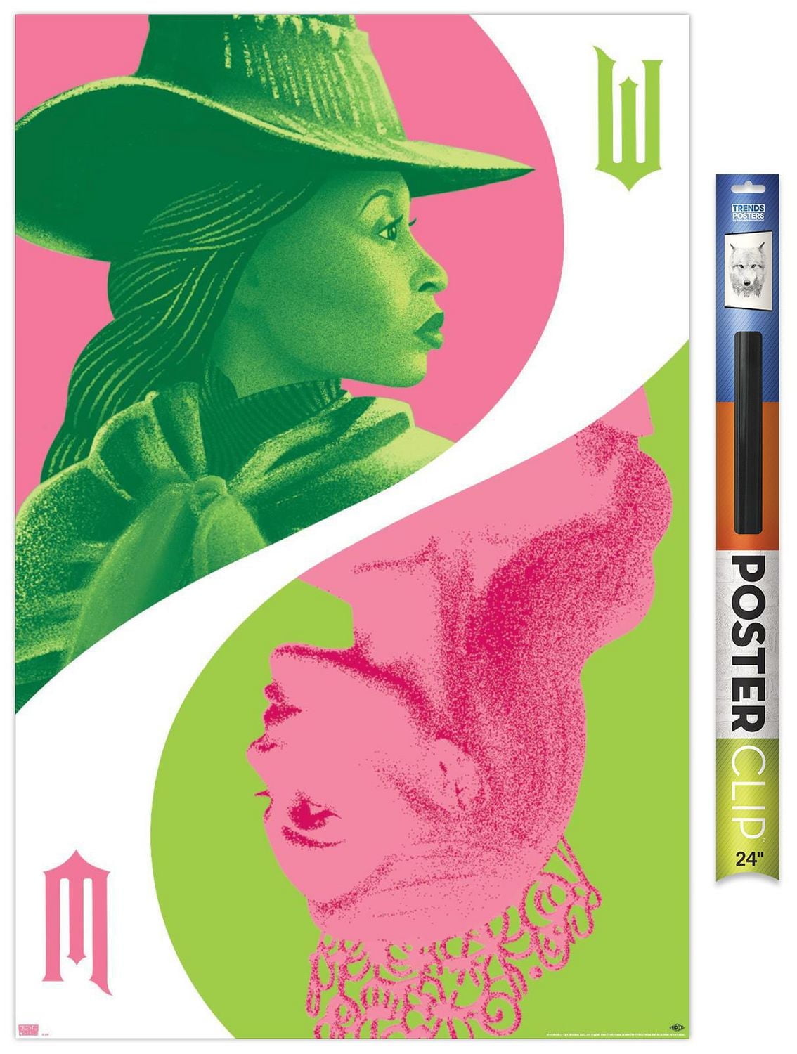 Wicked - Reflection Wall Poster with Push Pins, 22.375" x 34"