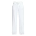 thumbnail image 2 of No Boundaries Mini Waist Wide Leg Pants, 31" Inseam, Women's XXS-XXL, 2 of 5