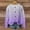 Purple Coats for Winter, variant on XPMWRP Women's Gradient Color Knitted Jacket Long Sleeve Button Down Casual Coats Fall Winter Trendy Loose Jacket Red XXL