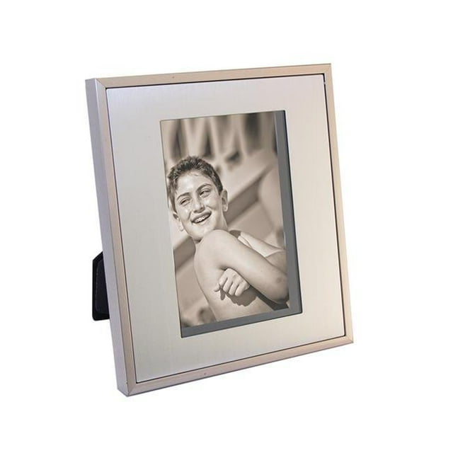 Natico Originals 60-1046 Cadre en Acier Inoxydable - 4 x 6 Po.